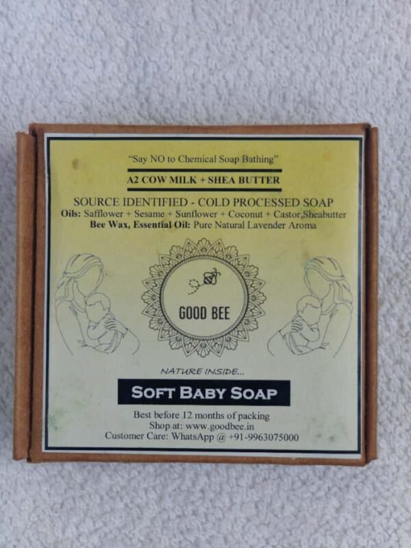 Soft Baby soap(Cold Processed)